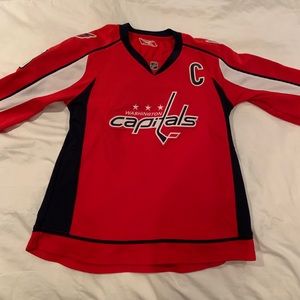 Ovechkin Reebok jersey.
